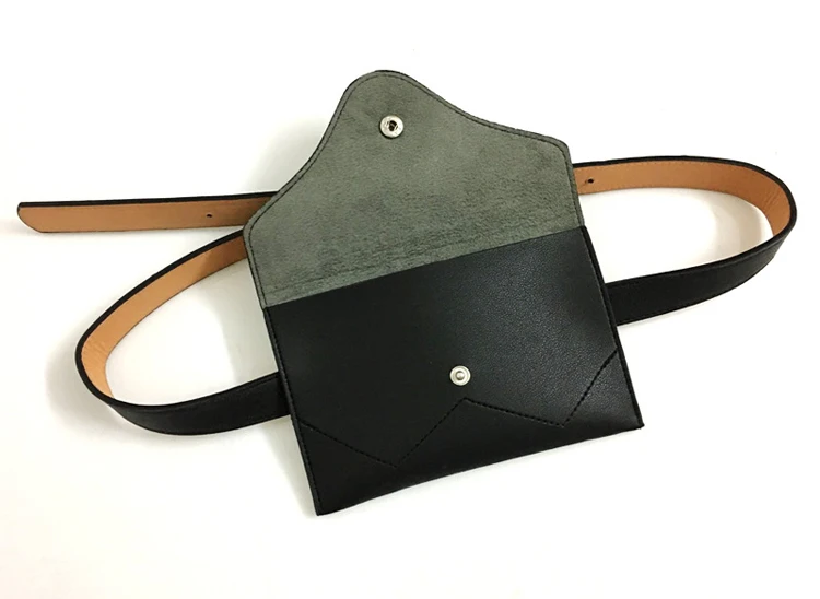 women bag fashion leather phone waist bags small belt handbag (4)