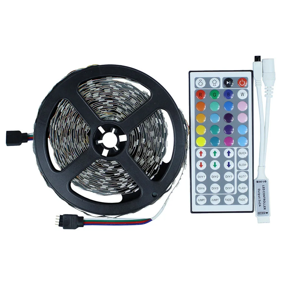 СВЕТОДИОДНЫЕ Полосы Света 5050 RGB 60Led/М Не водонепроницаемый Гибкие Светодиодные