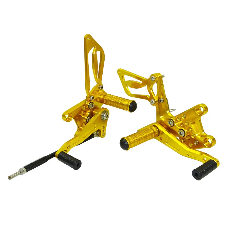 Waase для Suzuki GSXR600 GSXR 600 2000 2001 2002 2003 2004 2005 Регулируемый наездник задние комплекты Rearset Подножка для ухода за кожей ног колышки