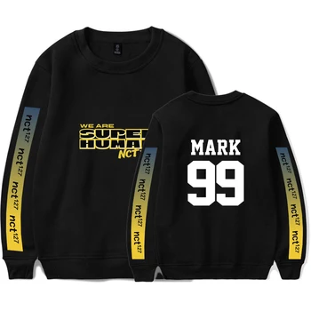 

NCT 127 WE ARE SUPERHUMAN O-neck Sweatshirt Kpop Harajuku Highsreet 2019 New Hip Cool Outwear High Quality Pullovers Sweatshirt
