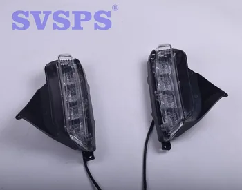 

High Quality Tuning Parts Daytime Running Lights Fog Lights Modified Highlights For Toyota Vios 2016 2017