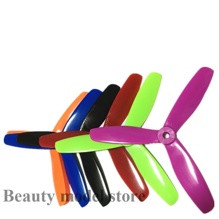 

24 PCS / 12 pairs Dynamic Balancing 5045 V2 T5045BN V2 5-inch mini multi-rotor 3 blades special propeller for DIY FPV mini drone