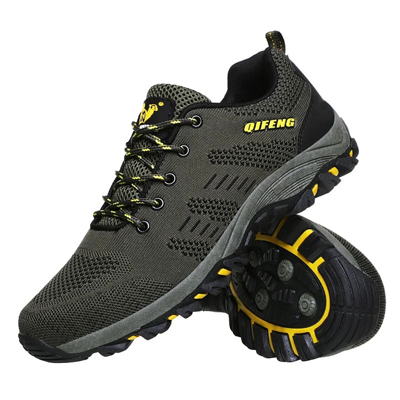 

New Men Outdoor Hiking Shoes Fishing Athletic Trekking Boots Climbing Walking Sneskers Sport Hunting Shoes