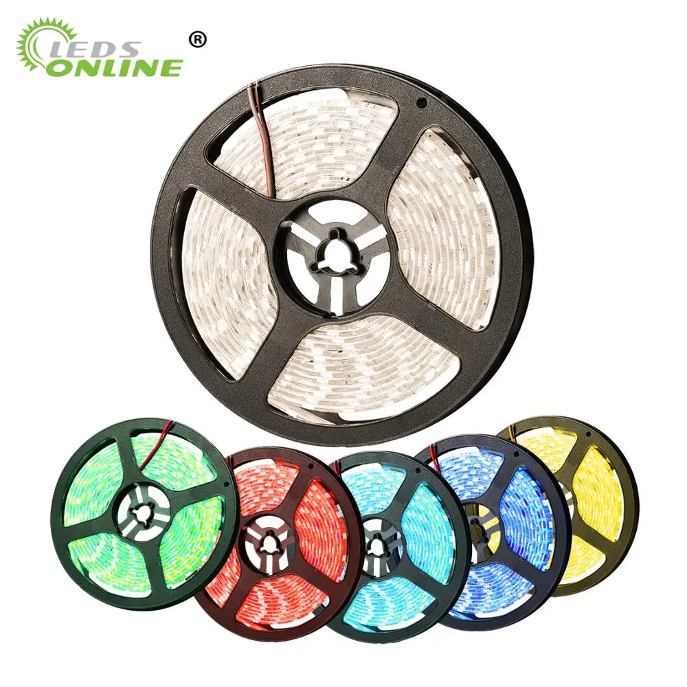 

Waterproof LED Strip SMD3528 LED 5M DC12V/24V Flexible Light Car Motors Strip Light saving light