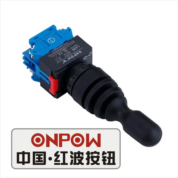 Двухпозиционный кулисный переключатель ONPOW 22 мм IP67 водонепроницаемый