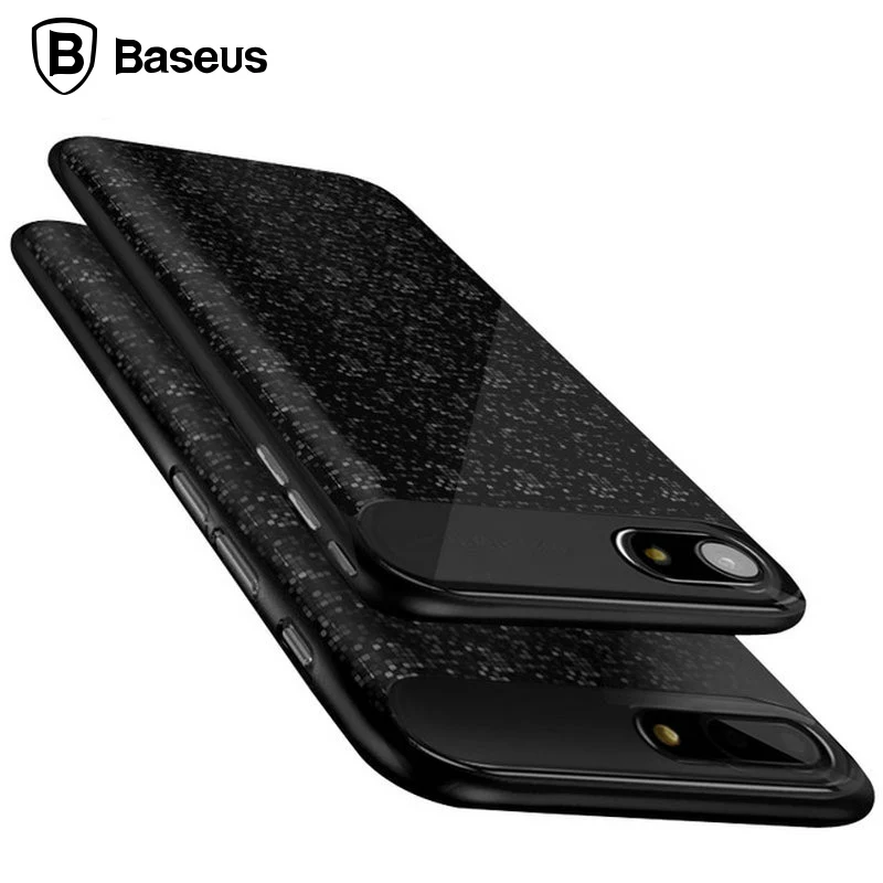Цена за Baseus Внешняя Батарея Case Для iPhone 7 2500 мАч Ultra Slim Power Bank Case Cover Для iPhone 7 Plus 3650 мАч Зарядное Устройство случаях Цена за Baseus Внешняя Батарея Case Для iPhone 7 2500 мАч Ultra Slim Power Bank Case Cover Для iPhone 7 Plus 3650 мАч Зарядное Устройство случаях