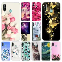 Для защитника Coque samsung Galaxy A60 a605f чехол для случая samsung Galaxy a60 a605 защитный бампер для телефона мягкий тонкий задняя крышка