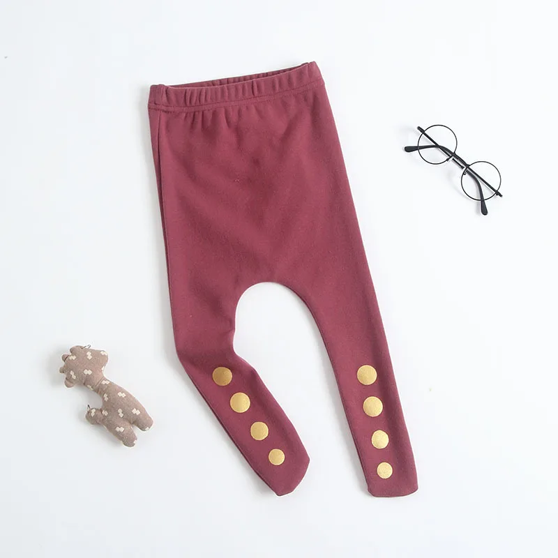 Orangemom/брендовые осенние носки для малышей Мягкие хлопковые колготки для мальчиков и девочек, милые эластичные гольфы в горошек