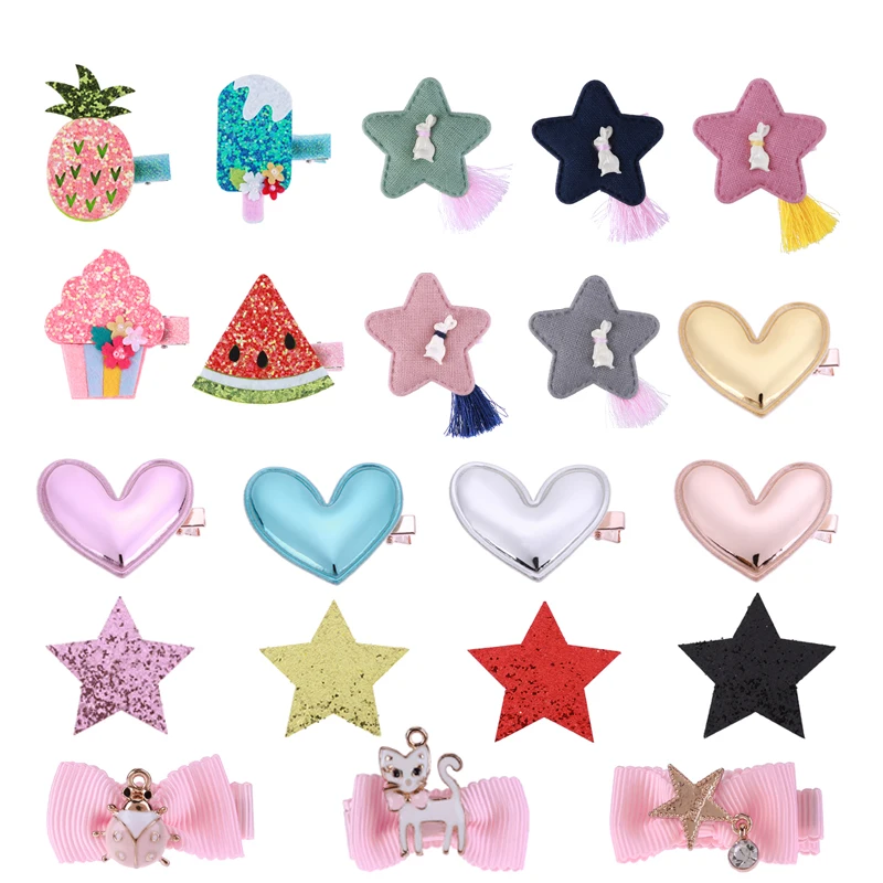 

Christmas Hairpins Headdress Girl Hair Decor Cute Baby Girls Hair Clips Kids Sequins Hair Bangs Holder Sticker Children Headwear