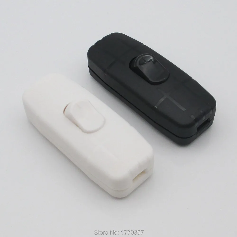 

2PCS High Quality Black White 303 Switch Halfway Rocker Push Button Rocker Switch Table Lamp Online Switch