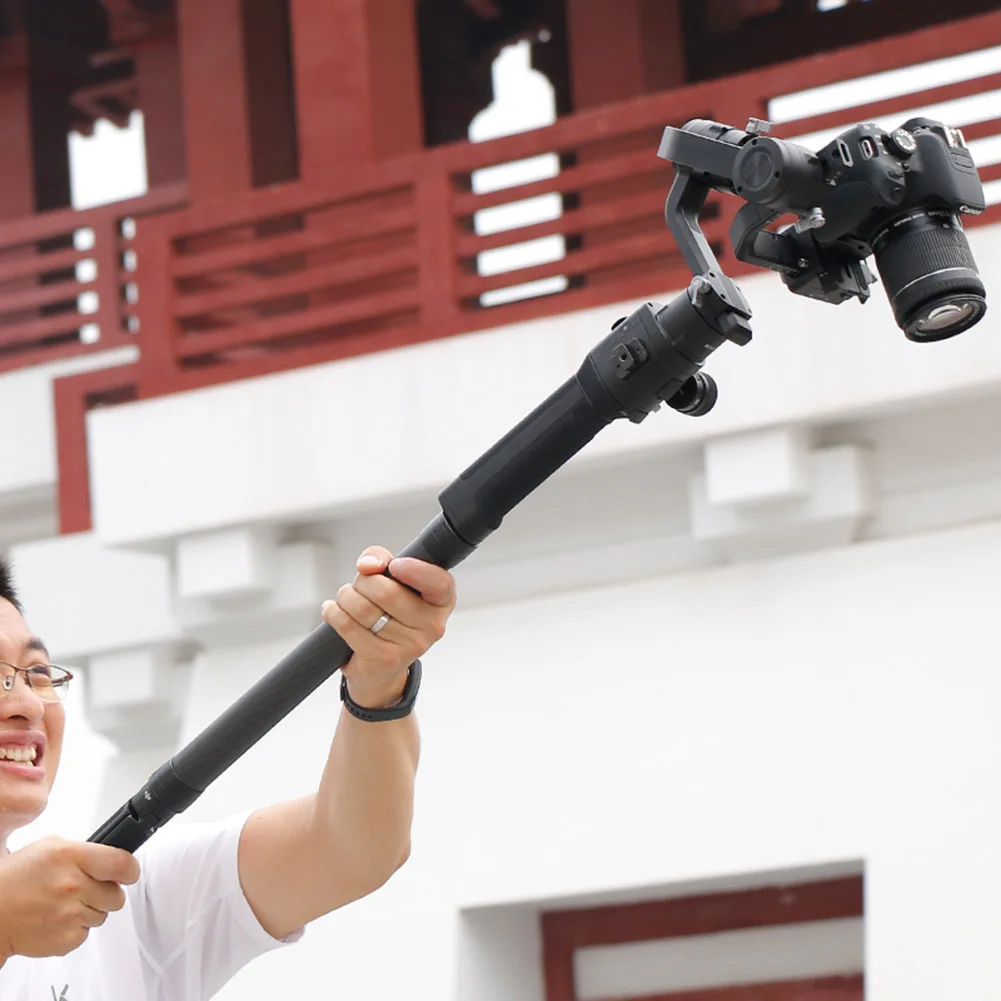 

Selfie stick Handheld Telescopic Camera Gimbal Stabilizer Extension Selfie Stick Rod Holder JR Deals Selfie stick
