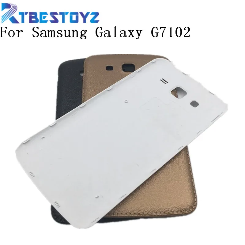 Корпус RTBESTOYZ крышка аккумулятора задняя для Samsung Galaxy Grand 2 Duos G7102 G7106 G7105 Сменный