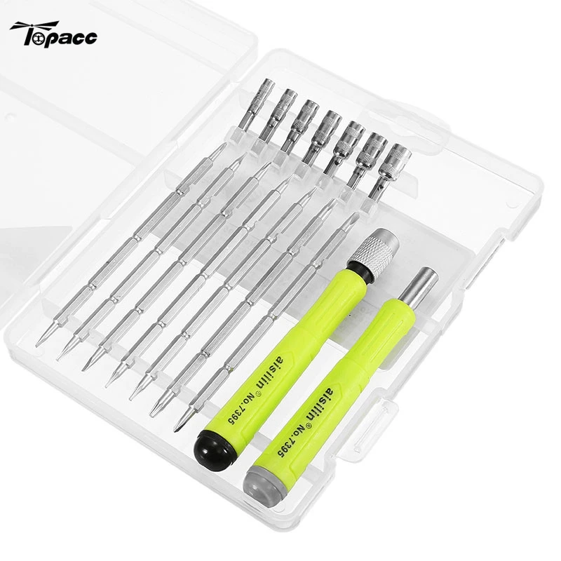 Hot Sale 16 in 1 Interchangeable Screwdriver Set for RC Multi Model Repair Tools Kit with
