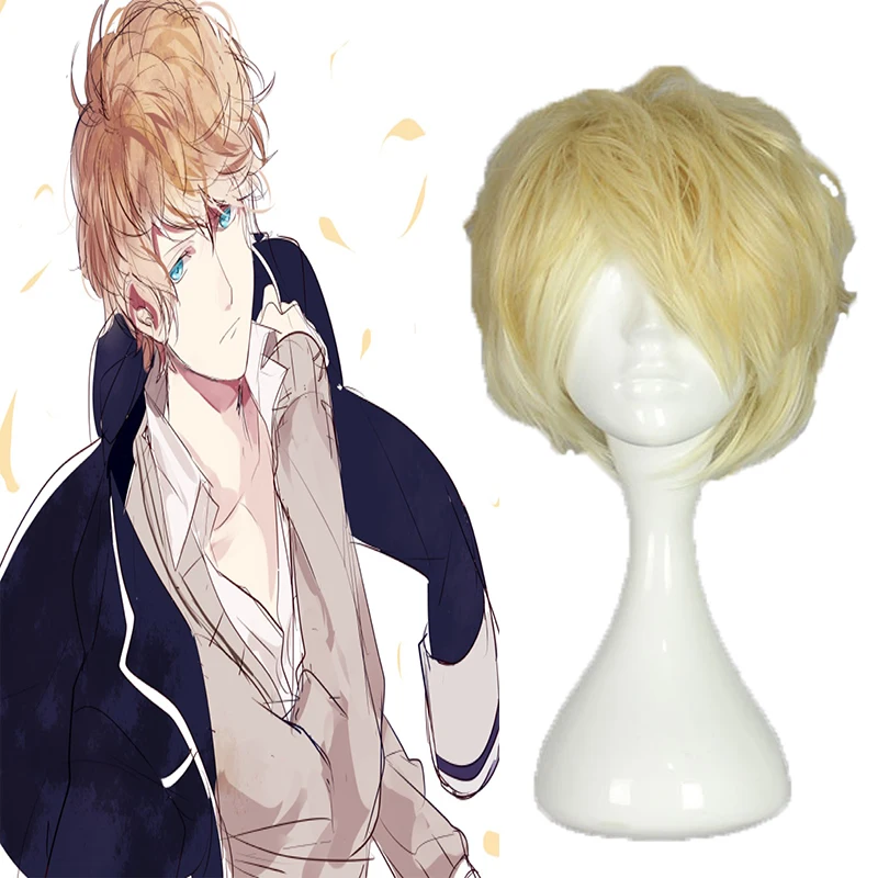 

Anime Diabolik Lovers Cosplay Wig Sakamaki Shu Cosplay Wigs Heat Resistant Synthetic Halloween Carnival Party Unisex Wig