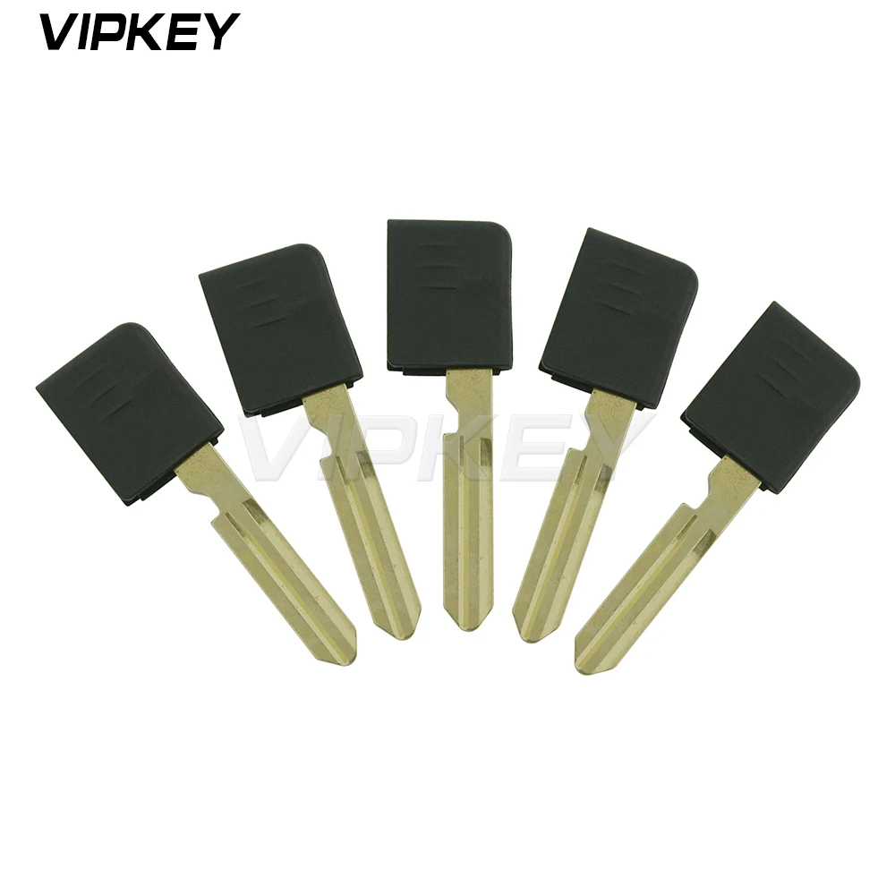 Remotekey 5pcs NSNEK000601 Emergency Key Blank Insert Blade NSN1 For NISSAN TEANA Spare Small Uncut Key Blade No Chip