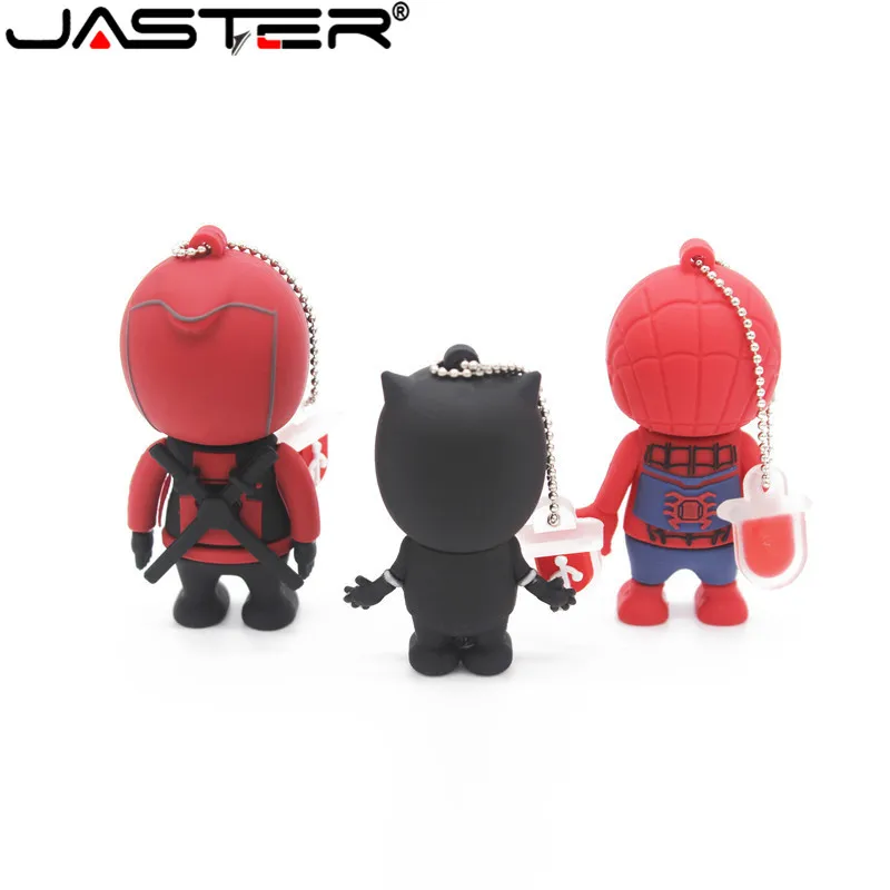 JASTER флеш диск USB 2 0 с мультипликационным принтом 64 ГБ флешка супергерой Халк