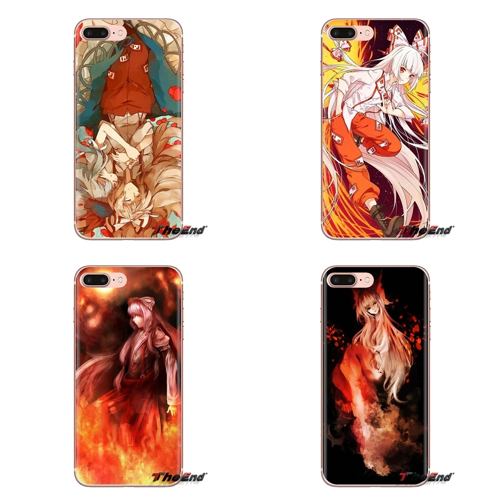 Аниме Touhou Fujiwara No Mokou силиконовый чехол для LG G3 G4 Mini G5 G6 G7 Q6 Q7 Q8 Q9 V10 V20 V30 X Power 2 3 K10 K4 K8