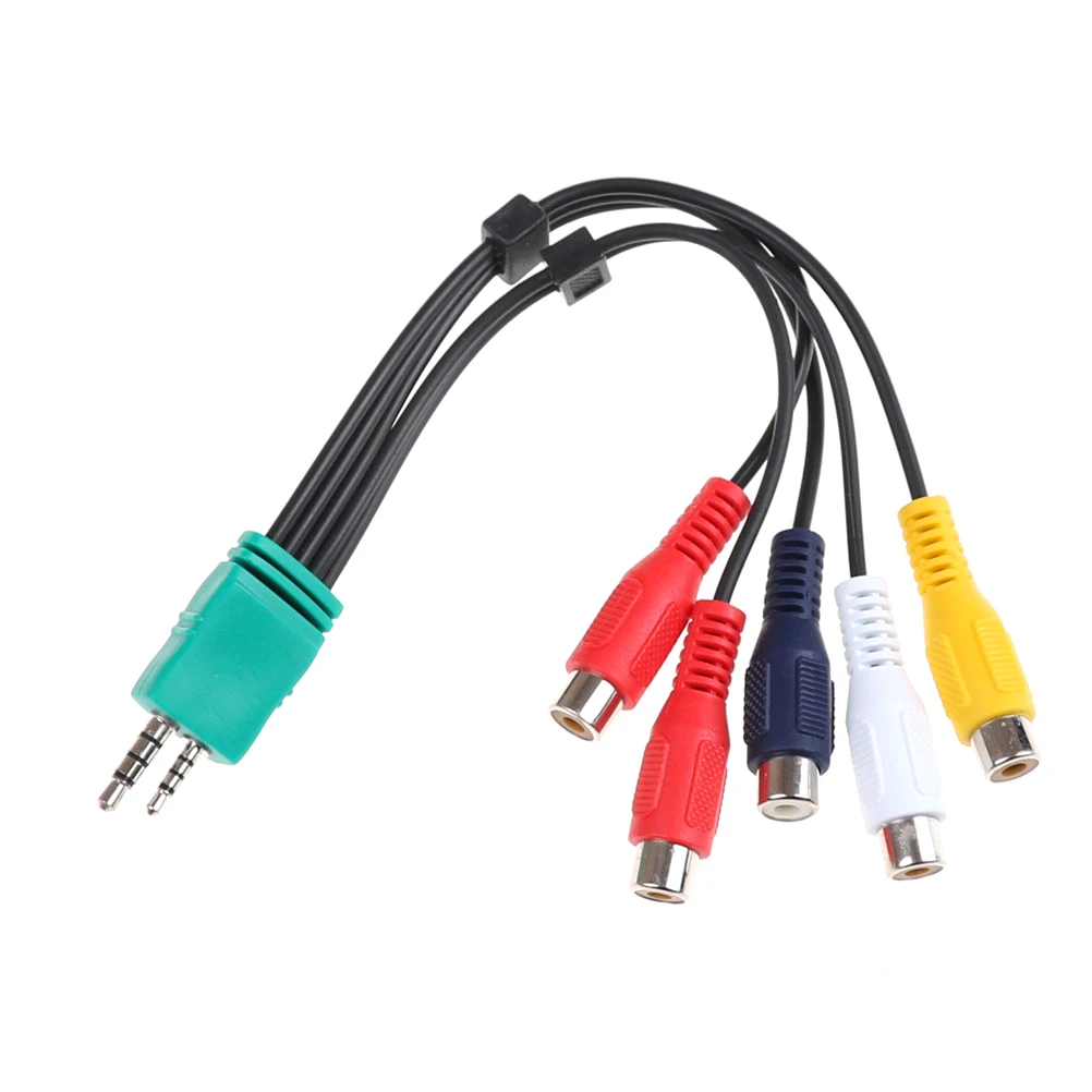 Адаптер для ЖК телевизора Samsung BN3901154W 5RCA 20 см аудио видео AV 3 5 мм + 2 мм|Кабели VGA| |