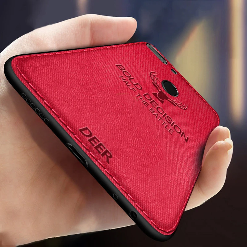 

Keajor Luxury Phone Case For Xiaomi Mi 8 Lite Case Soft Fabric TPU Silicone Bumper Shockproof Back Cover For Xiaomi Mi8/Mi8 lite