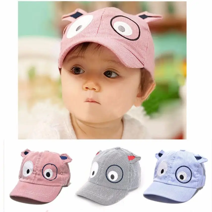 

2018 New Kids Boys Girls Cute Cartoon Dog Beret Hat Sun Hat Baseball Cap High quality drop shipping new August 13
