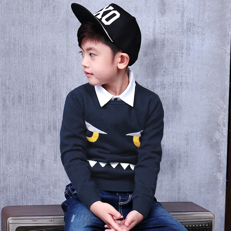 Pioneer Kids Autumn Winter Children Clothing Cotton Casual Big Boys font b Sweaters b font Kids