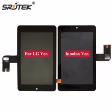 Srjtek High Quality 7” For Asus MemoPad HD7 ME173 ME173X K00B LCD Display+Touch Digitizer Full Assembly +Free Shipping