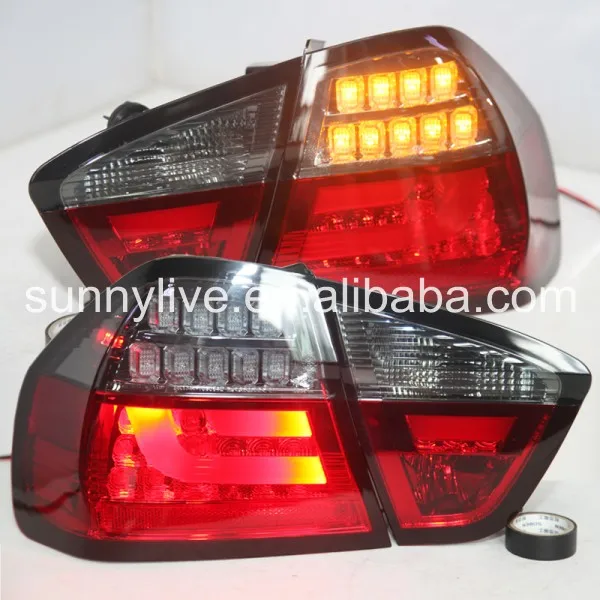 

05-08 E90 320i 323i 325 330 335 LED Rear Light SN Red black