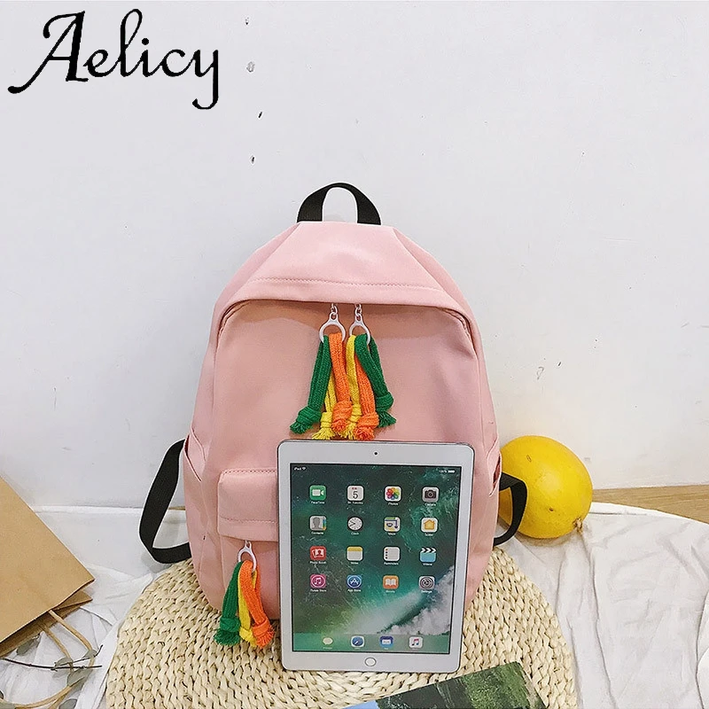 Рюкзак Aelicy яркого цвета для девочек маленький рюкзак высокого качества