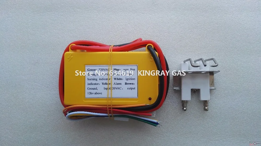 220v Ac Gas Grill Ignition Controller Hot Sale Gas Oven Igniter Electric Burner Lighter With Spark Electrode