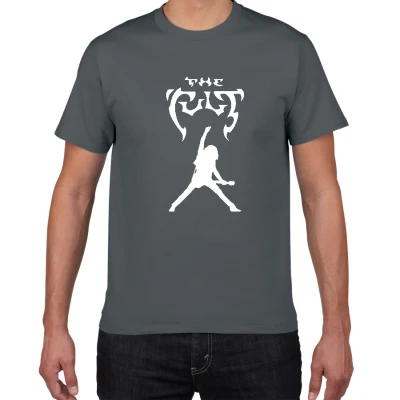 The Cure Post-Punk футболка для мужчин альтернатива Поп/рок футболка для мужчин хлопок размера плюс новая волна футболка для мужчин топы - Цвет: W328 deep grey