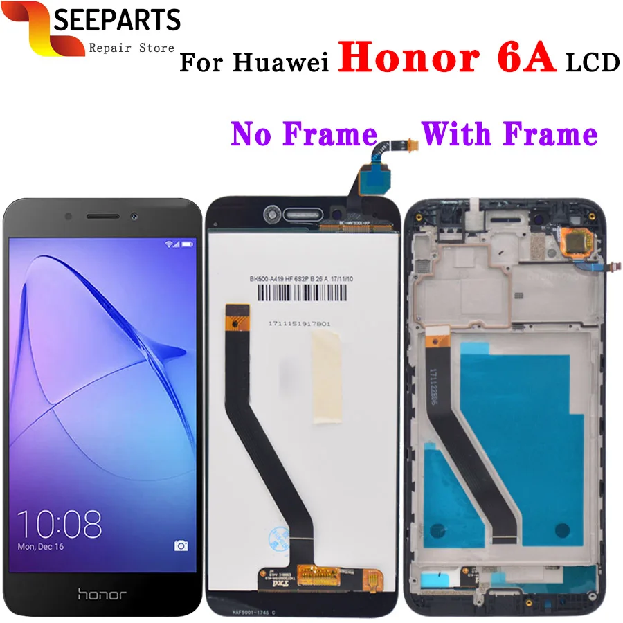 

For Huawei Honor 6A lcd Display For huawei display Honor 6a Screen Digitizer Assembly Screen Honor 6a Display free shipping