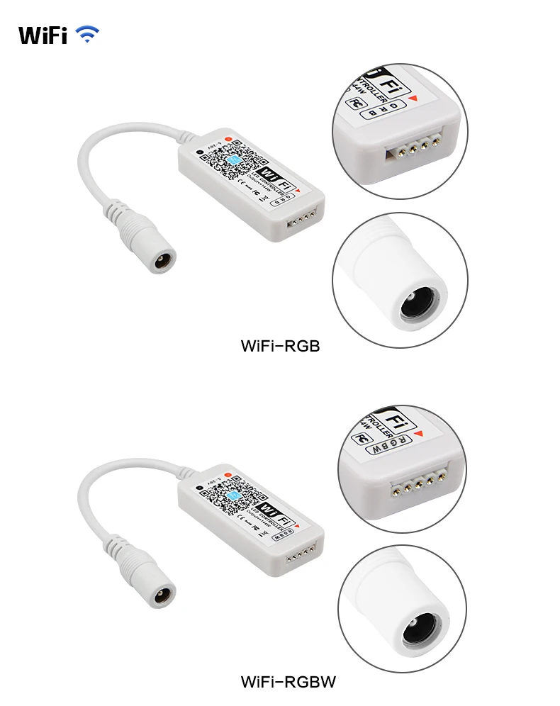 5050 SMD RGBW RGB светодиодный светильник DC5-24 в Bluetooth 4,0 Wifi светодиодный RGB управление Лер Музыка Звук приложение управление с IOS и Android