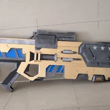 Overwatch Jack Morrison Soldier 76 Skin Strike Commander Моррисон оружие тяжелый Пульс винтовка Косплей Реплика пистолет