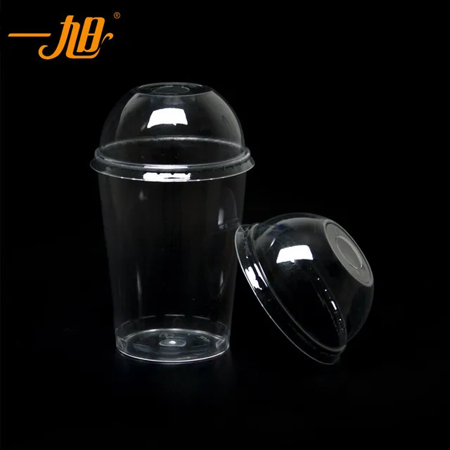 300ML Multipurpose Thicken Hard plastic cup Disposable Milk tea cup