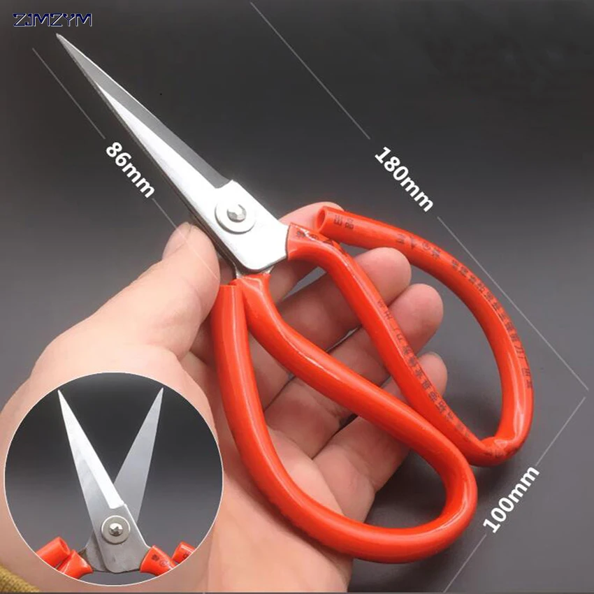 Распродажа, высококачественные промышленные ножницы для кожи и кожи|industrial scissors|scissors for cuttingleather cutting scissors | АлиЭкспресс