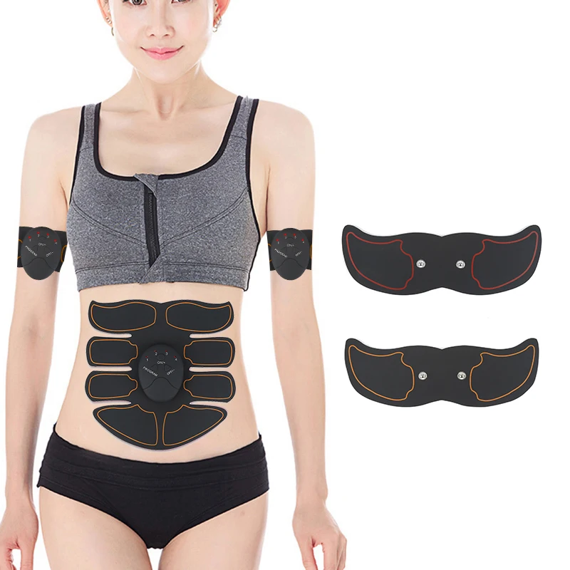 

Muscle Sticker Arm smart Stimulator Leg Massager Pad Slimming Shaping Exercise Fitness Gym Sports Training Gear