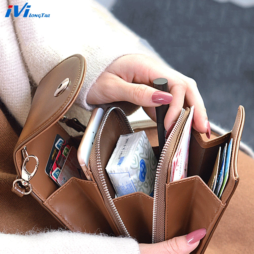  Luxury Women Wallet Phone Bag Leather Case For iPhone 7 6 6s Plus X XS For Samsung Galaxy S7 Edge S