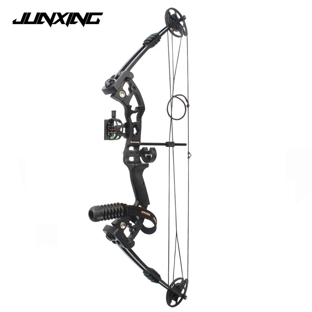 M131 30 50 Lbs Compound Bow with Sight Brush Stabilizer D Ring Wrist