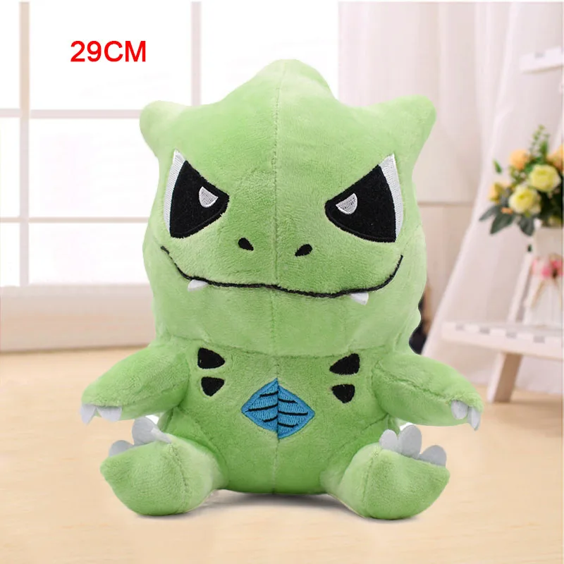 14-45cm New Arrival Cute Charizard Pikachu Aipom Lucario Tyranitar Furret Soft Plush Dolls Toys for Children Christmas Gift - Цвет: Tyranitar 1