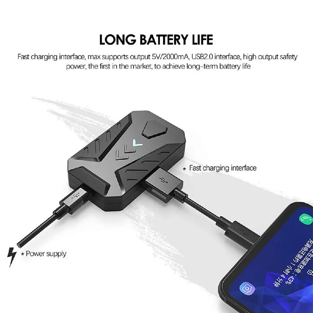  Studyset Keyboard and Mouse Converter Extension Game Cable Adapter Dock for PUBG Mobile Phone Game