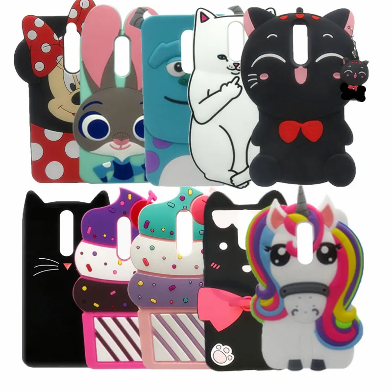 

For Huawei Mate 10 Lite Case 3D Silicon minnie unicorn Cartoon Rubber Phone Case For Huawei Nova 2i /maimang 6 /Honor 9i 5.9"