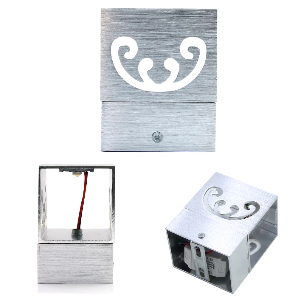 Светодиодный настенный светильник в современном стиле 3 Вт 85 265 В переменного