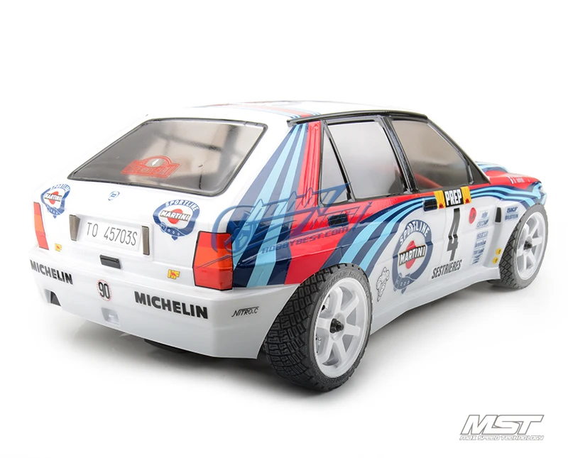 MST XXX Lancia Delta Integrale 1/10 4WD RTR Rally Car Kit