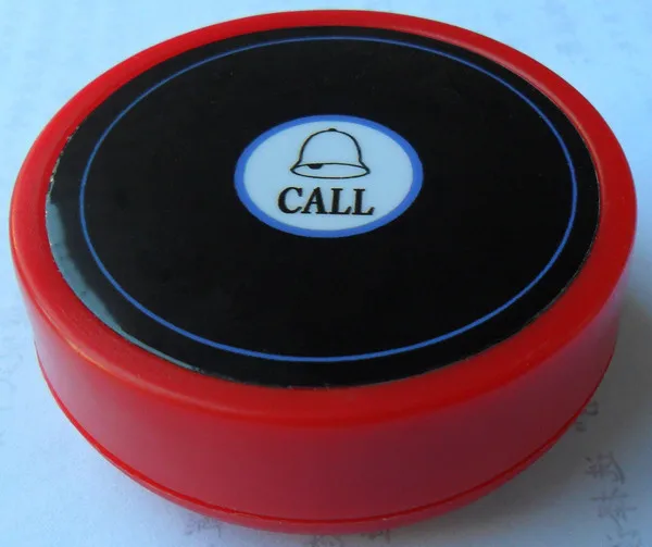 wireless call button red