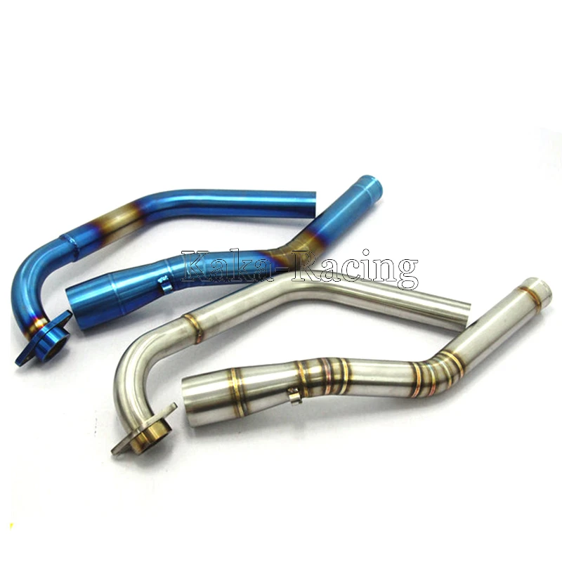 

For YAMAHA YZF R15 MT-15 MT 125 2008-2017 Stainess Steel Motorcycle Exhaust Muffler Silencer Front + Middle Link Pipe Modified