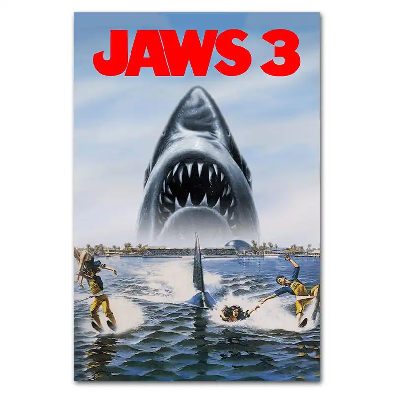 JAWS Hot Movie Poster 13x20/" 20x30/" 24x36/" Art Print #2