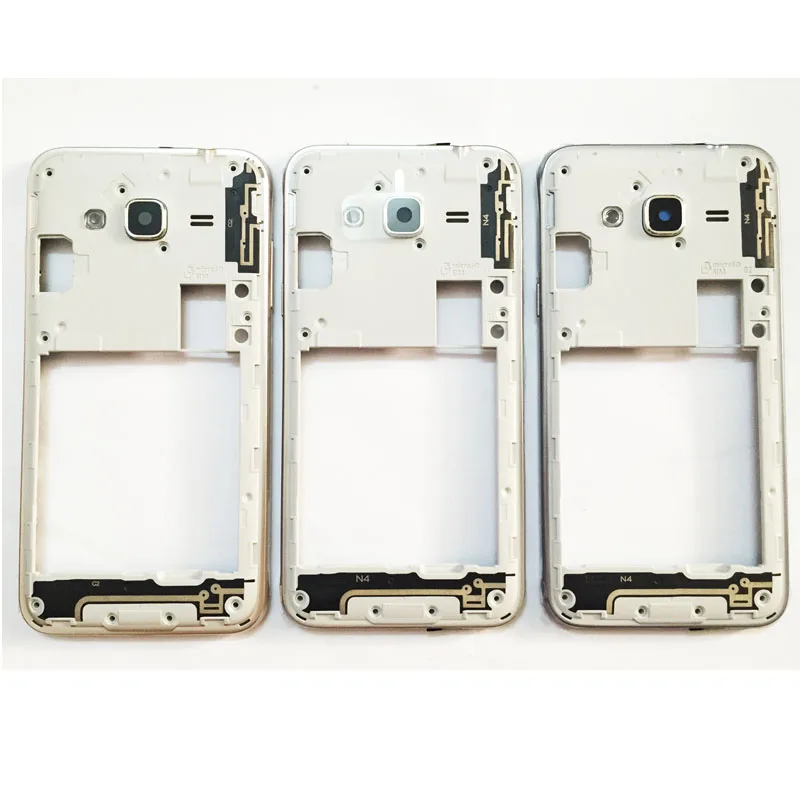 

10 Pcs/lot, Single/Dual Middle Frame Housing For Samsung Galaxy J3 2016 J320 J320F Black/Gold/Silver