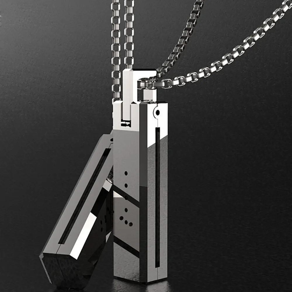 

For Fitbit Flex 2 Band Unique Metal Necklace Pendant Magnetic Holder Chain For Fitbit Flex 2 Band JL.12