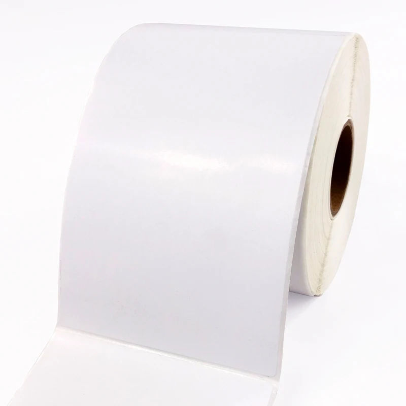 self adhesive labels roll 4 x 3 inches barcode paper 102mm(width) x76mm