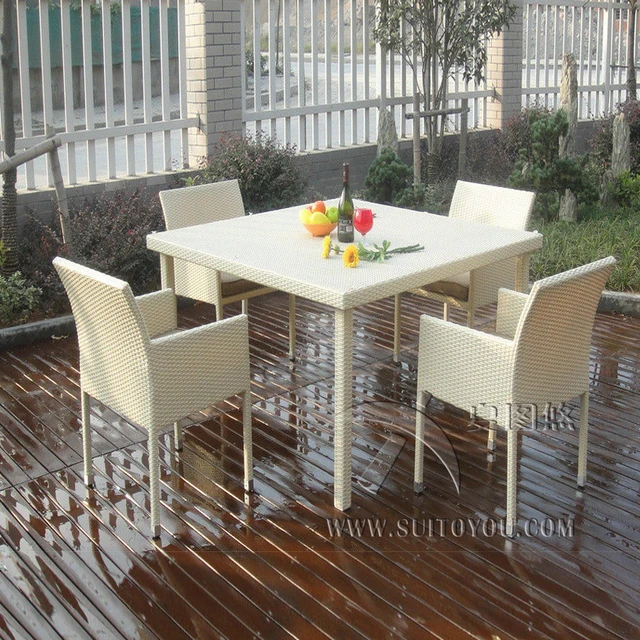 Cheap 5 pcs Excellent Rattan Garden Dining Sets For Dining Room / Conservatory Outdoor transport by sea Cheap 5 pcs Excellent Rattan Garden Dining Sets For Dining Room / Conservatory Outdoor transport by sea